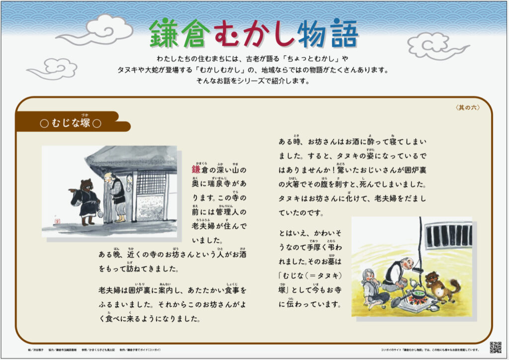 むじな塚パネル